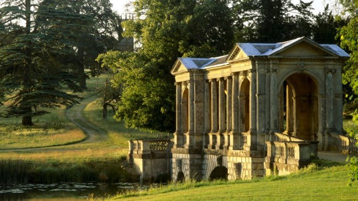 The temple at Stowe. Picture from the Stowe landscape garden web site.
