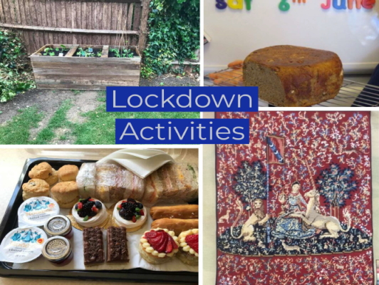 Lockdown activities, see description below