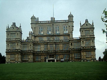 Front elevation of Wollaton Hall stately home