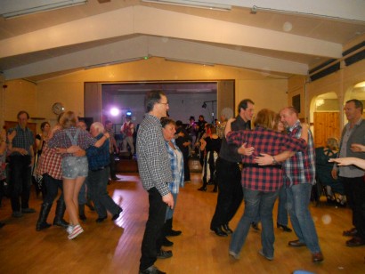 Barn dance in progress