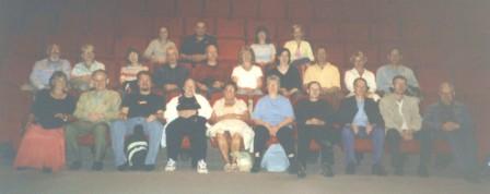 Picture of the group at the Channel Islands Theatre