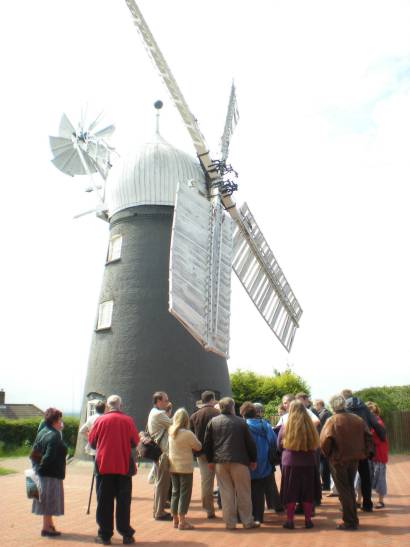 The group inspect Ellis Mill