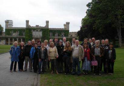 A posed group photograph.