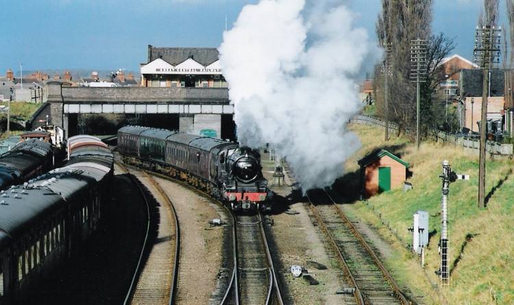 Winning Photo - Steam Train at Loughborough Central